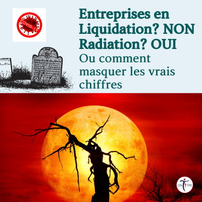 Une envolée des radiations d'entreprises