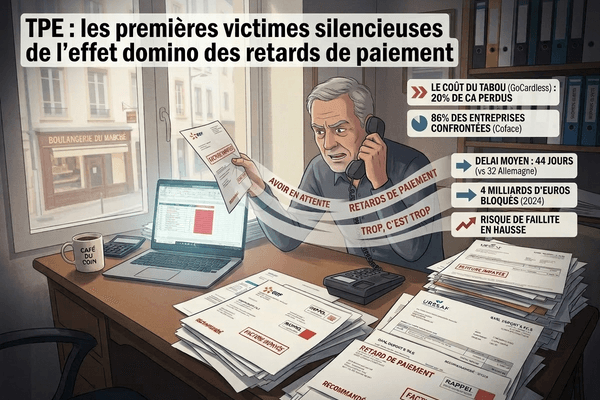 TPE : les premières victimes silencieuses des retards de paiement