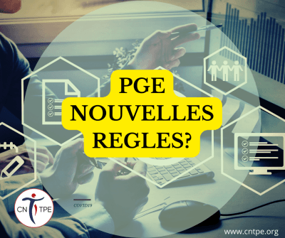 PGE - Restructuration - nouvelles regles