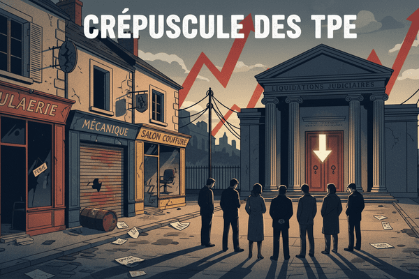 La montée des défaillances fait couler les TPE