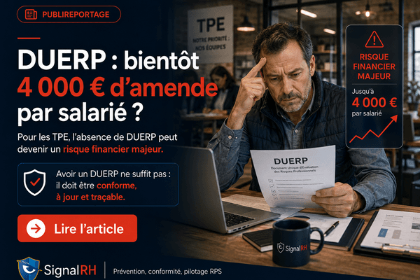 DUERP : la nouvelle bombe financière que les patrons de TPE ne doivent pas sous-estimer